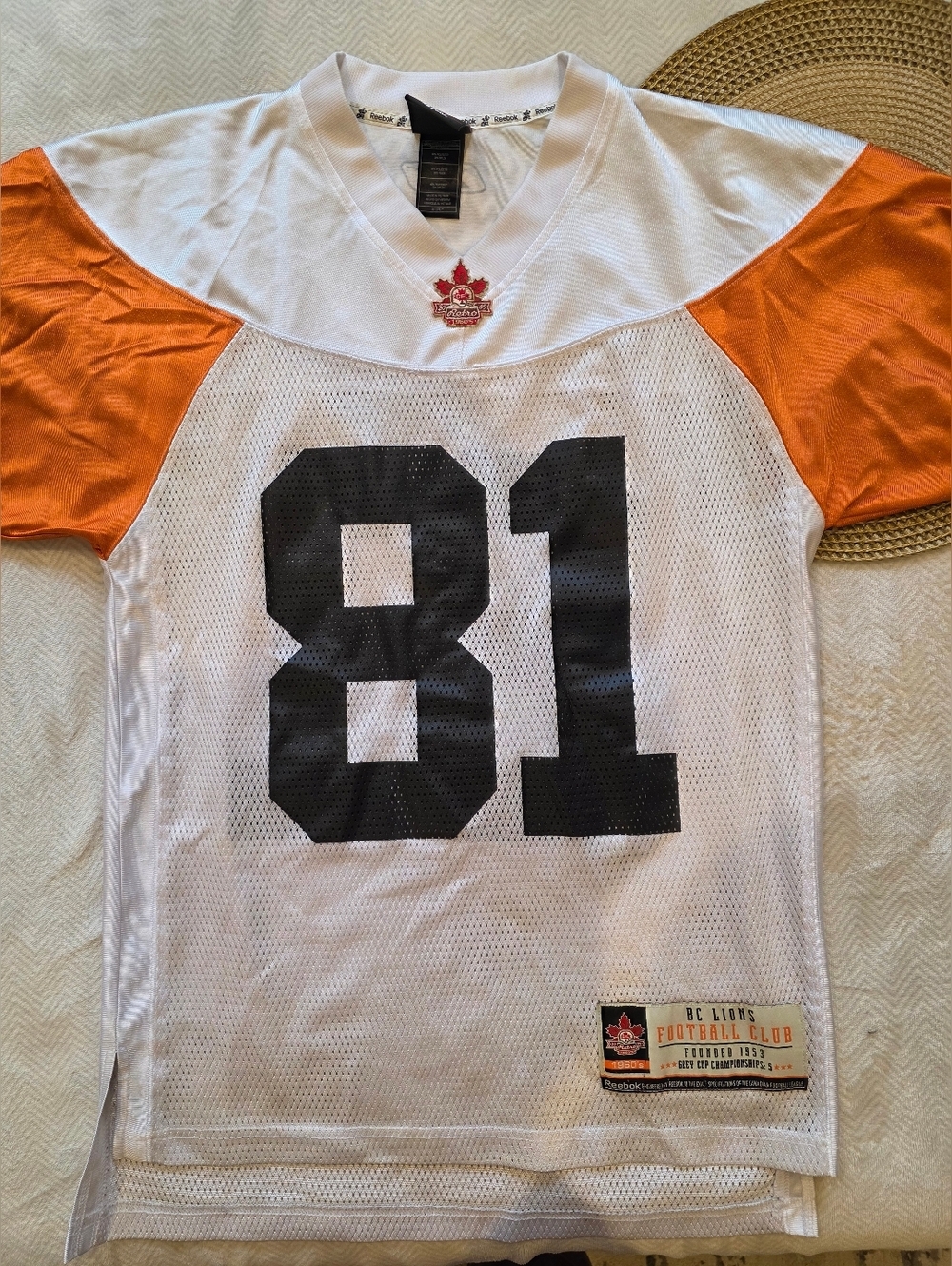 Retro Vintage BC Lions Jersey | #81 Geroy Simon
